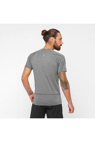 Salomon Lc2050500 Cross Run Ss Tee M Erkek Tişört 001