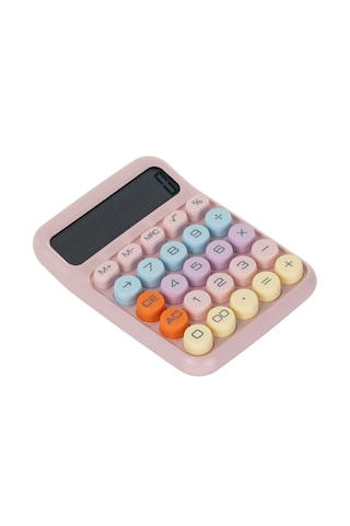 Renkli Hesap Makinesi - Pembe