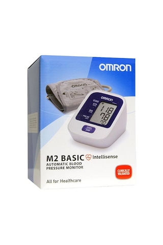 Omron M2 Basic Koldan Tansiyon Aleti Lacivert