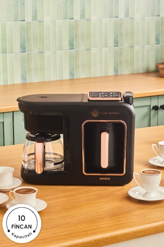 Karaca Hatır Plus Barista 6 In 1 Latte Cappucino Ve Közde Türk Kahvesi Makinesi