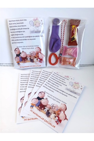 Ramazan Bayramı Kız Çocukları İçin Dağıtmalık Hediyeler 10 Paket