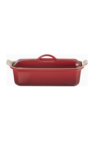 Le Creuset Seramik Pate Kalıbı Fırın Kabı 28 Cm Fırın Tepsisi Kırmızı