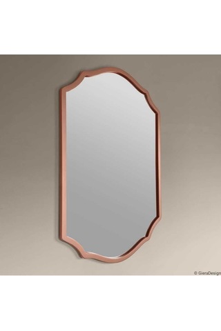 Asimetrik Duvar Aynası/düzensiz Dekor Ayna/banyo Aynası/konsol Aynası Bronz 60 X 80 Çok Renkli
