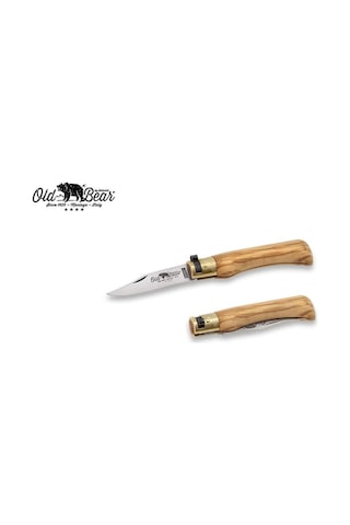 Antonini Old Bear Classical Carbon Olive 15cm Xs Kamp Çakı