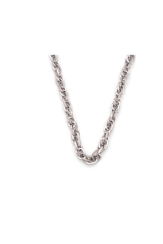 Çelik Zincir Kolye 316l Samanyolu Model - - Zn-287 Gri