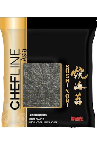 Chefline Sushi Nori Gold Kalite Yosun 50 Yaprak, 125 Gr Sushi Için Premium Yosun