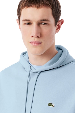 Lacoste Men's Hooded Golf Sweatshirt Kapüşonlu Pamuklu Erkek Sweatshirt Mavi