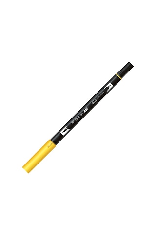 Tombow Dual Brush Pen Fırça Uçlu Keçeli Kalem Process Yellow T-05