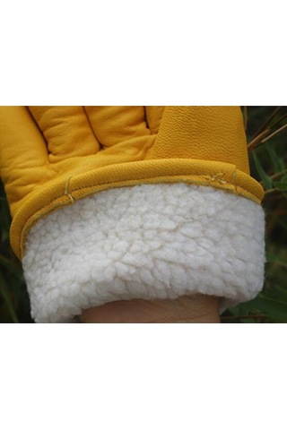 Ccgloball Soğuk Eldivenler Kalınlaşır Sarım - L