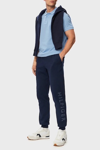 Tommy Hilfiger Pamuklu Regular Fit Lastikli Bel Lastikli Paça Jogger Pantolon Erkek Pantolon Mw0mw43445 Dcc Lacivert