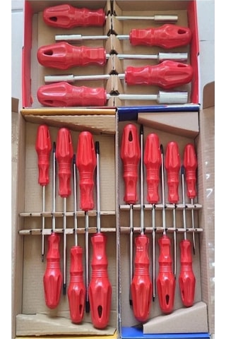 Just Cheap Store Lokma Tornavida Torx Tornavida Düz Yıldız Tornavida Seti Takımı