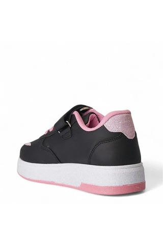 Nese Shoes Figürlü Baskılı Kız Çocuk Spor Ayakkabısı Sneaker Dar Kalıp 1 Numara Büyük Alınız Pembe