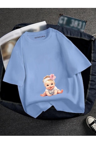 Benroma Hamile Bebek Baskılı Tisort