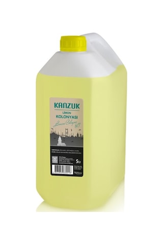 Kanzuk 80 Derece Limon Kolonyası Bidon 5 L Kanzuk 80 Derece Limon Kolonyası Bidon 5 L