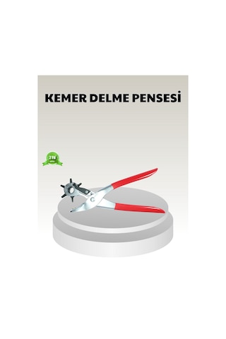 6 - 804 - Başlıklı Kemer Delme Pense Paslanmaz Çelik - Csmo-tex - Çok Amaçlı