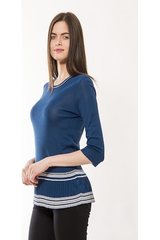 Yeni Tory Burch Bayan Kazak (298033589) Mavi