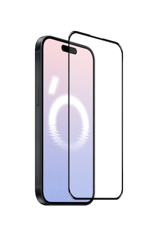 Apple Uyumlu iPhone 16 Plus İle Ekranı Tam Kaplayan Eks Temperli Kırılmaz Cam Ekran Koruyucu