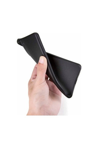 Samsung Uyumlu Galaxy S21 Plus Kılıf Zore 1.Kalite Pp Silikon-Siyah