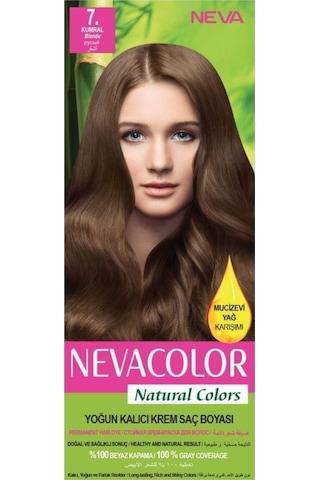 Neva Color Saç Boyası Seti 7 Kumral 8698636612333 Neva Color Saç Boyası Seti 7 Kumral 8698636612333