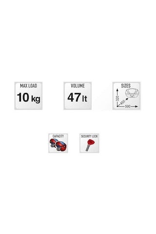 Givi V47Nn 47Lt Motosiklet Arka Çanta