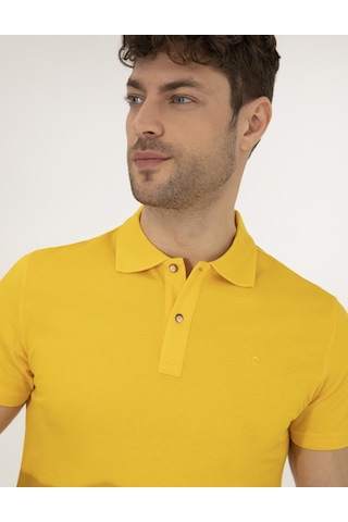 Pierre Cardin Erkek Sarı Basic Tişört 50262665-vr044 Sarı