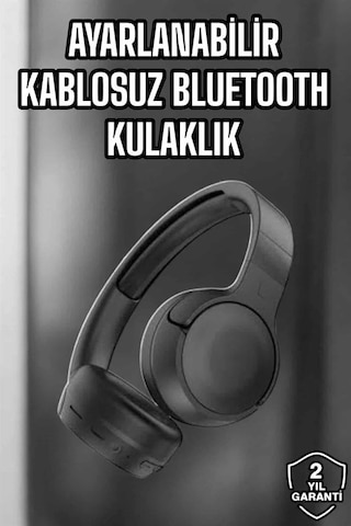 Ceylan Adam Kulak Üstü Kablosuz Bluetooth Kulaklık Gürültü Önleyici Uzun Şarj Süreli