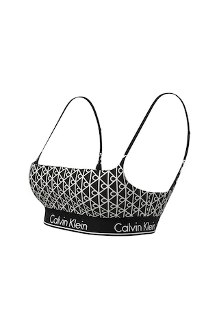 Calvin Klein Kadın Siyah-beyaz Bikini Üstü Lv00q61130 32n-15954