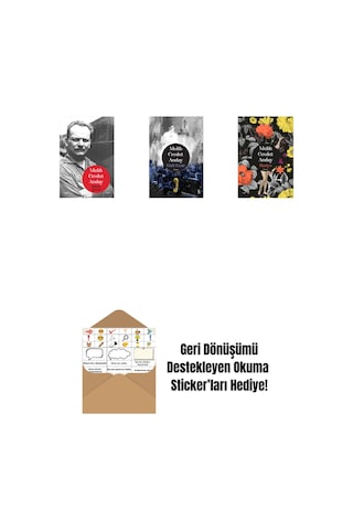 Melih Cevdet Anday - Bütün Şiirleri + Gizli Emir Ciltli + Raziye Ciltli + Okuma Sticker'ları