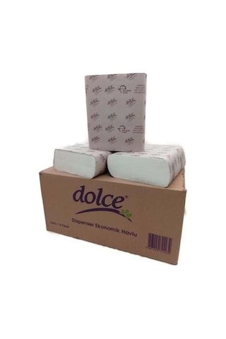 Dolce Z Katlama Dispenser Havlu 200'lü 12 Paket Dolce Z Katlama Dispenser Havlu 200'lü 12 Paket