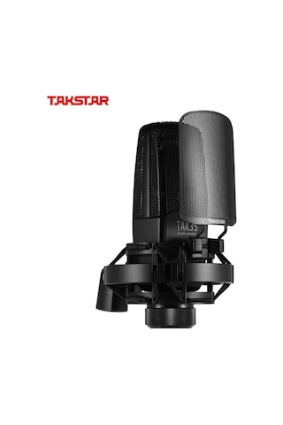 Takstar Tak35 Profesyonel Kondenser Stüdyo Kayıt Mikrofonu