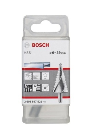 Kademeli Matkap Ucu, Hss 6-39 Mm, Uzun Ömürlü