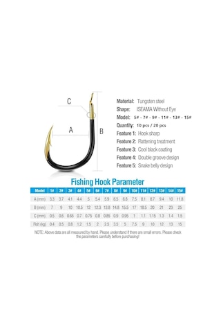 MSO VIP Kalite Tungsten Çelik Olta Balıkçılık İğne