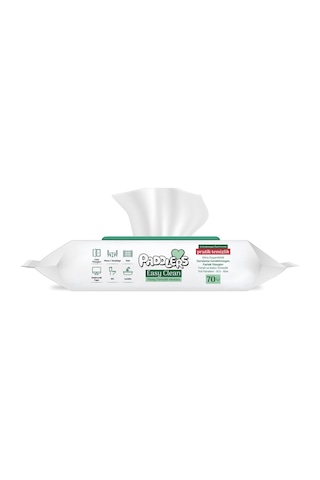 Paddlers Easy Clean Beyaz Sabun Katkılı Yüzey Temizlik Havlusu 12 x 70'li
