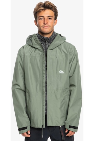 Quiksilver Over Cast Gore Tex Jk Erkek Mont-27702-yeşil
