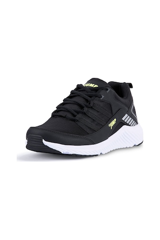 Jump 24865 Unisex Siyah Neon Yeşil Yürüyüş Koşu Spor Ayakkabı Siyah