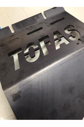 Tofaş Karter Koruma Demiri 5mm Özel Sac