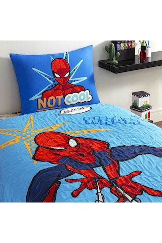 Taç Lisanslı Spiderman Thwip Tek Kişilik Pamuk Complete Set 000000001000050008 Çok Renkli