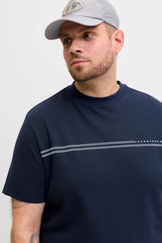 Jack & Jones Erkek T Shirt 12297257 Lacivert Lacivert