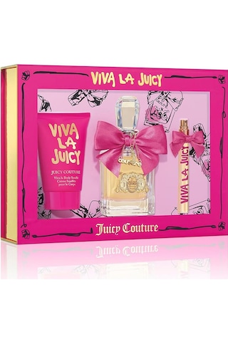 Juicy Couture Viva La Juicy Kadın Parfüm EDP 100 ML + 10 ML + Vücut Kremi 125 ML