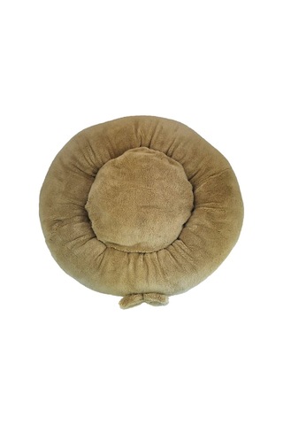 Peluş Simit Kedi Yatağı 50 x 50 x 12 CM