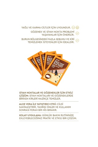 Mjcare Nose Patch - Siyah Nokta Ve Gözenek Için Temizleyici Burun Bandı 5'li