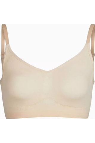 Skims Seamless Sculpt Bralette, Dikişsiz Şekillendirici Bralette, Konforlu Ve Esnek Destek Açık Bej