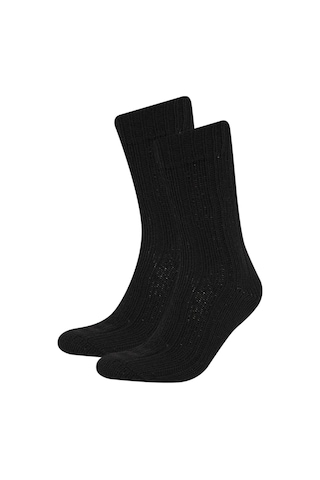 DeFacto Erkek 2'li Yün Kışlık Çorap E9000AXNSBK26