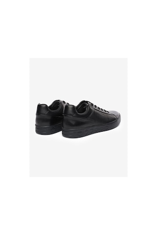 Greyder Erkek Siyah Hakiki Deri Sneaker Ayakkabı 5k1sa13293 Siyah