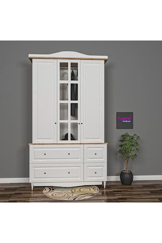 Towel Modern Gardrop Mdf Sis Gri