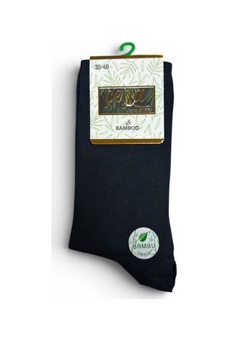 Çega Socks Dikişsiz Bambu Soket Çorap Koku Yapmaz 6'lı Çok Renkli Çok Renkli