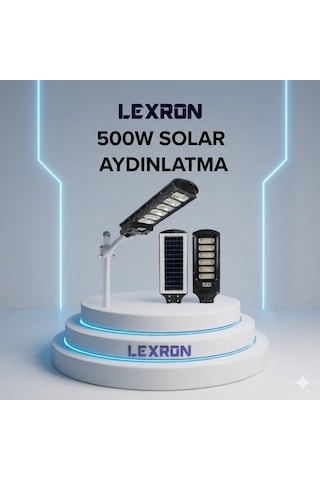 Lexron 500w Solar Aydınlatma