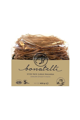 Bonatelli Siyez İnce Çubuk Makarna 400 G