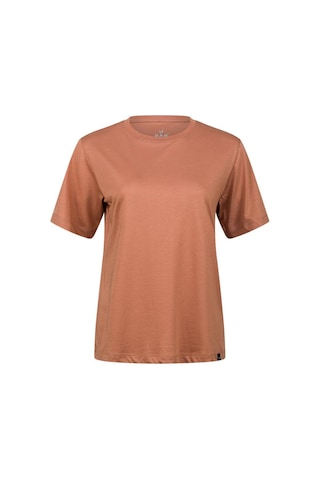 2as Alexa Kadın Bisiklet Yaka T-shırt Kahve