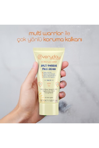 Everyday Beauty Multi Warrior 4 Etki 1 Arada Yüz Kremi 50 ML